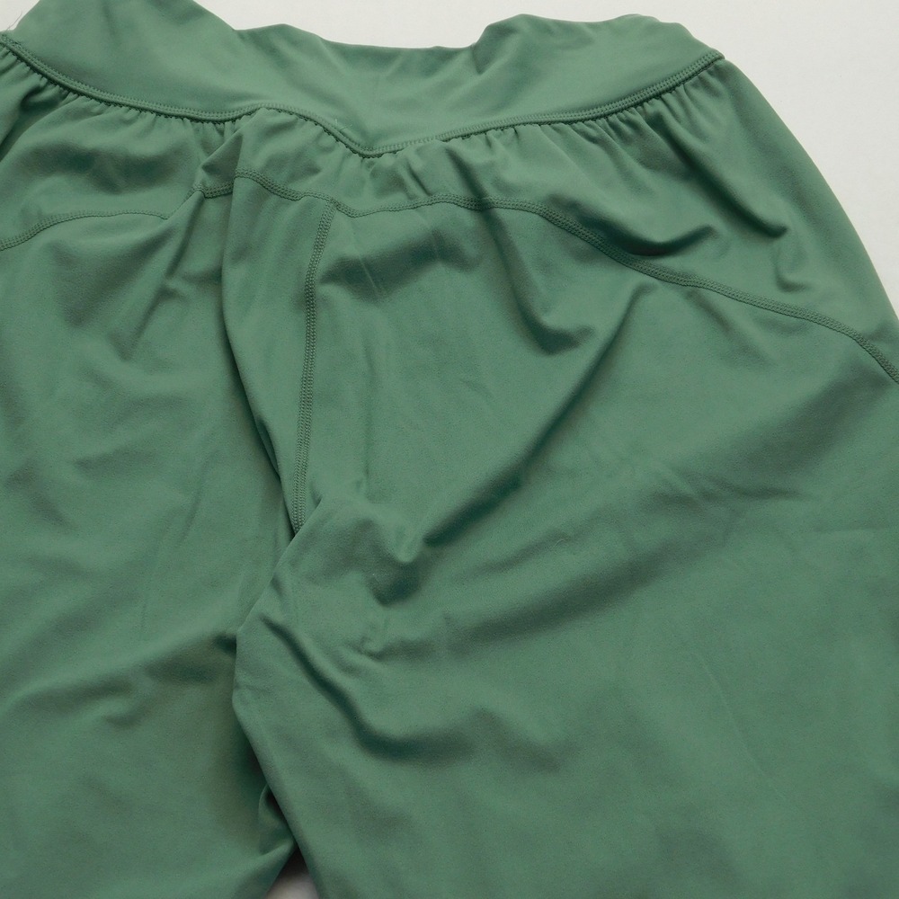 Mono B Women's L Green High Waist Barrel Jogger Pants Pockets Athletic - Picture 5 of 9